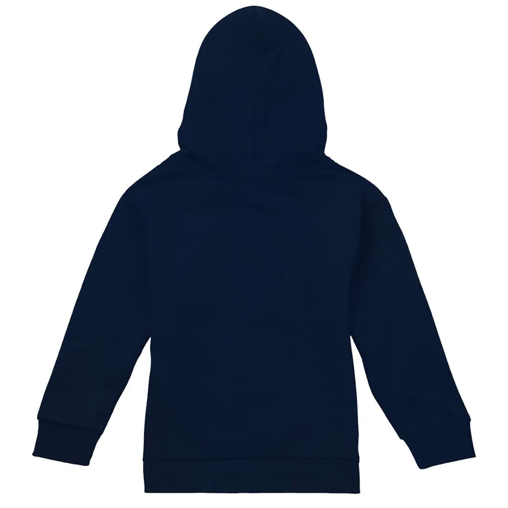 Navy - Back - Mickey Mouse Childrens-Kids Geometric Shapes Hoodie