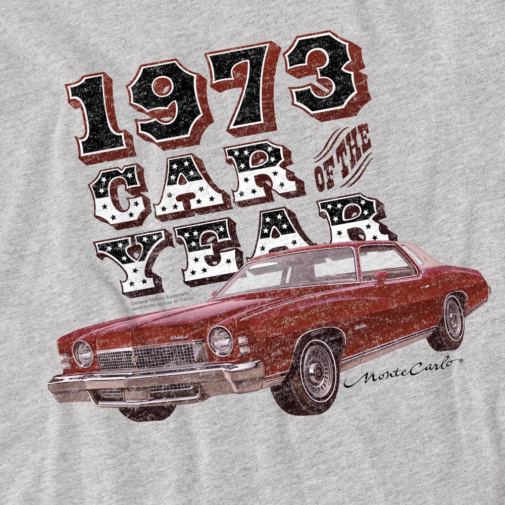 Athletic Heather - Side - Chevrolet Unisex Adult Car Of The Year Heather T-Shirt