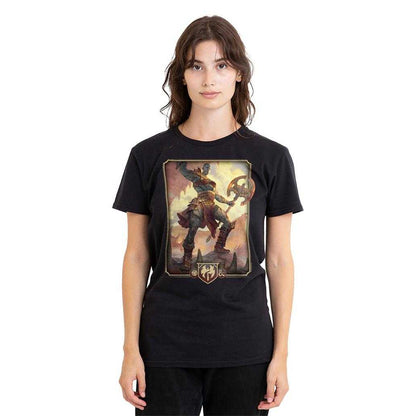 Black - Lifestyle - Dungeons & Dragons Womens-Ladies 2024 Barbarian Key Art T-Shirt