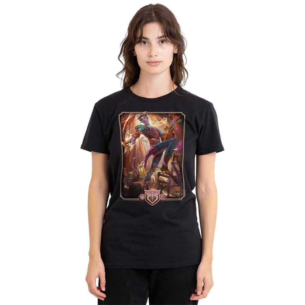 Black - Lifestyle - Dungeons & Dragons Womens-Ladies 2024 Bard Key Art T-Shirt
