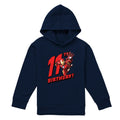 Navy - Front - Marvel Childrens-Kids Iron Man 11th Birthday Hoodie