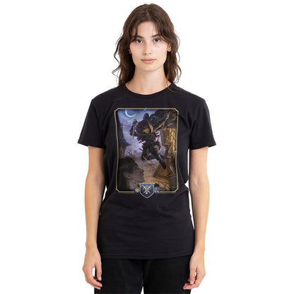 Black - Lifestyle - Dungeons & Dragons Womens-Ladies 2024 Rogue Key Art T-Shirt