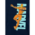 Navy - Side - Marvel Childrens-Kids Emerge Iron Man Hoodie