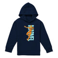 Navy - Front - Marvel Childrens-Kids Emerge Iron Man Hoodie
