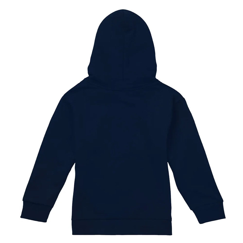 Navy - Back - Donald Duck Childrens-Kids Merry Christmas Hoodie