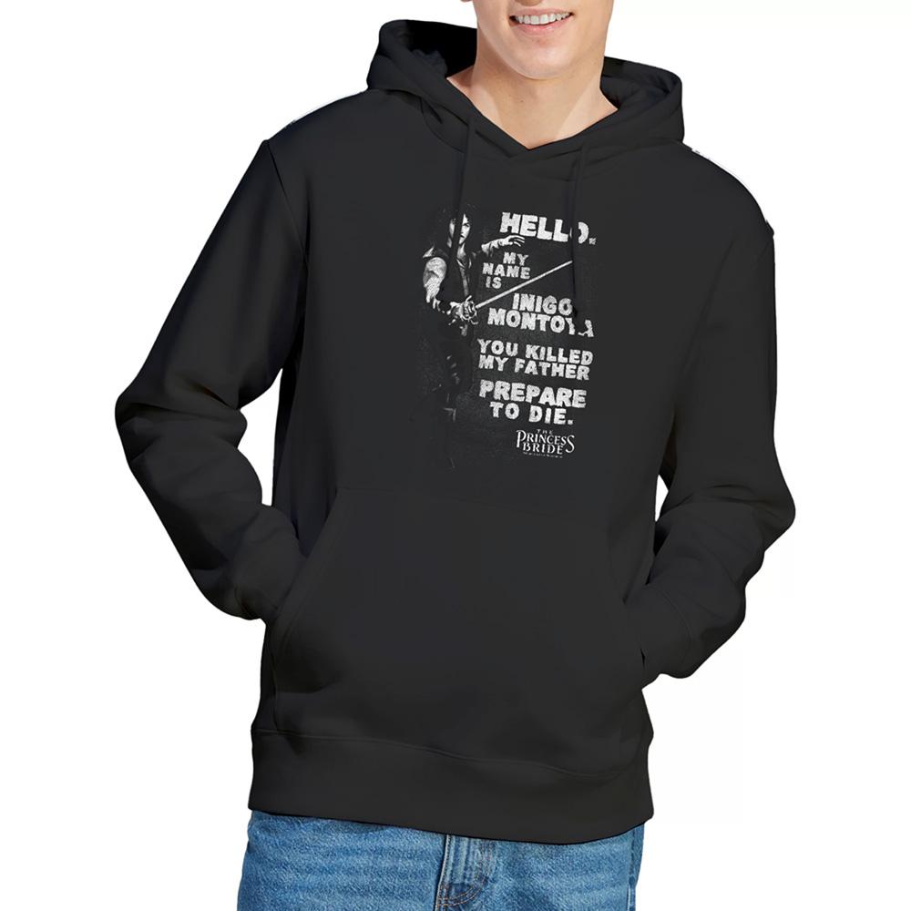 Black - Lifestyle - The Princess Bride Unisex Adult Hello Again Hoodie