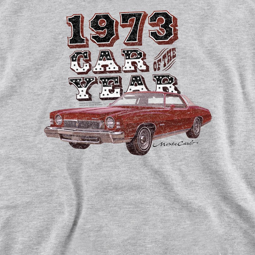Athletic Heather - Side - Chevrolet Unisex Adult Car Of The Year Heather Sweatshirt