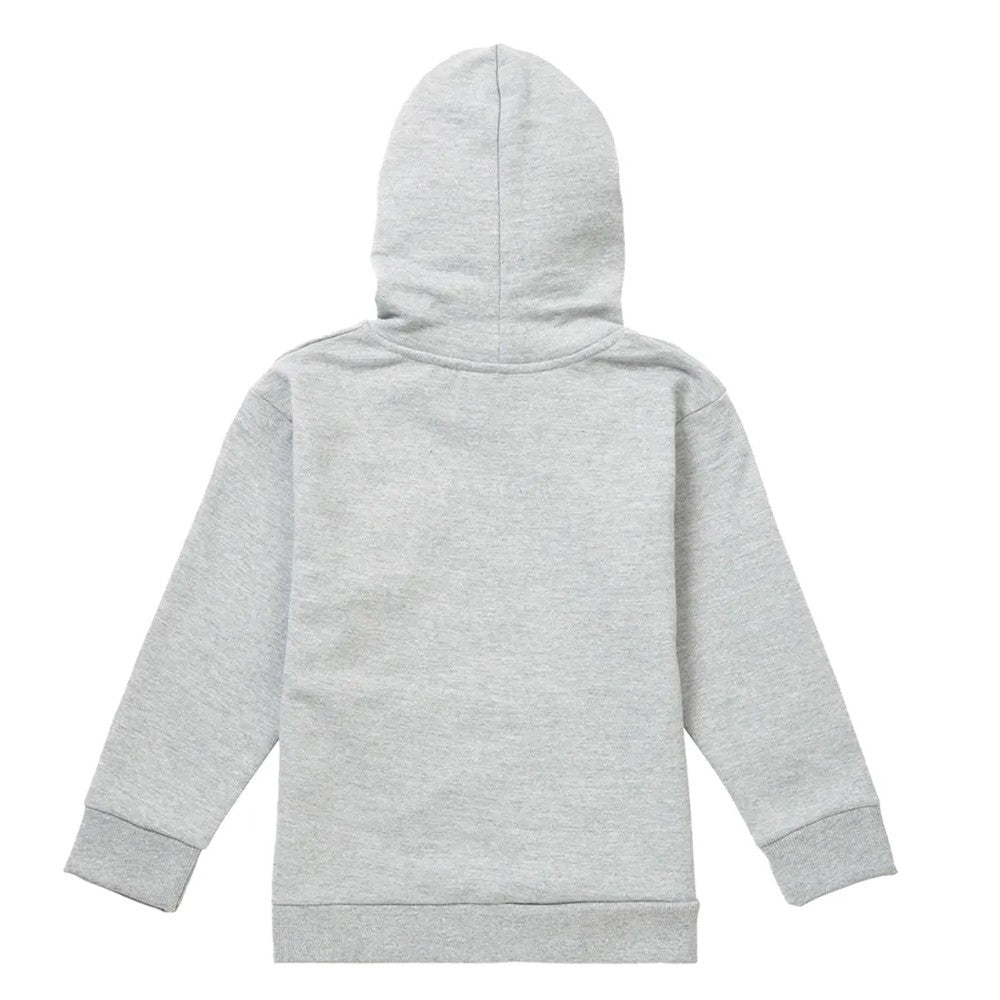 Athletic Heather - Back - Marvel Childrens-Kids Iron Man Cute 5th Birthday Hoodie