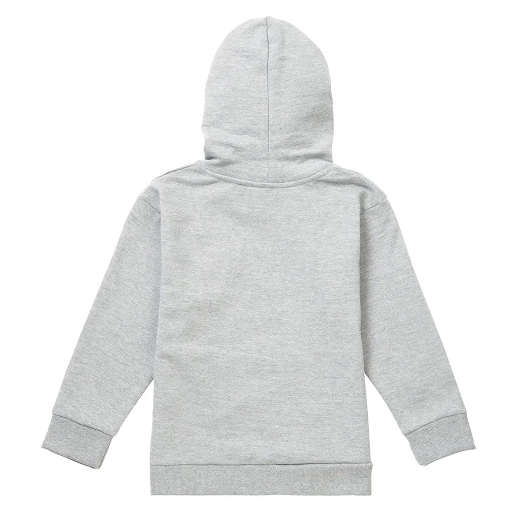 Athletic Heather - Back - Marvel Childrens-Kids Iron Man Cute 4th Birthday Hoodie