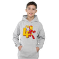 Athletic Heather - Lifestyle - Marvel Childrens-Kids Iron Man Cute 4th Birthday Hoodie
