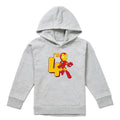 Athletic Heather - Front - Marvel Childrens-Kids Iron Man Cute 4th Birthday Hoodie