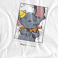 White - Back - Dumbo Childrens-Kids 100th Anniversary T-Shirt