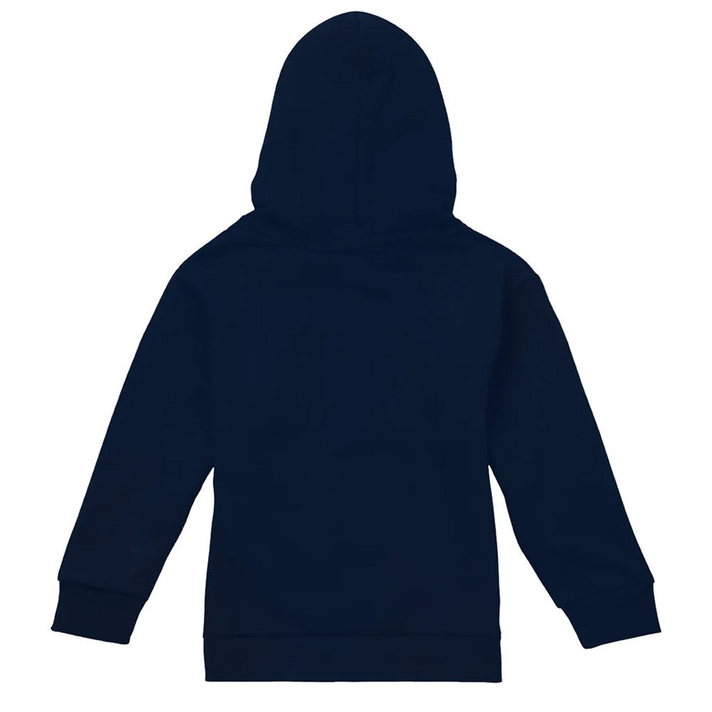 Navy - Back - Marvel Childrens-Kids Iron Man 8th Birthday Hoodie