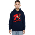 Navy - Lifestyle - Marvel Childrens-Kids Iron Man 7th Birthday Hoodie