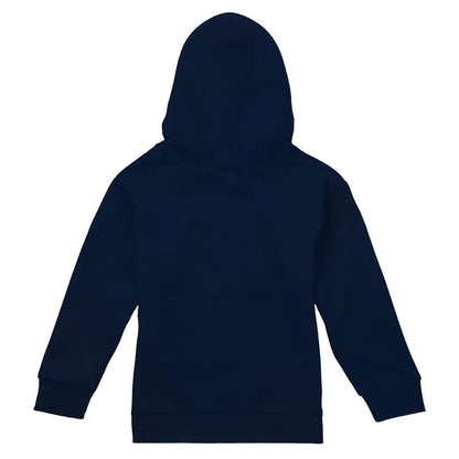 Navy - Back - Toy Story Childrens-Kids I´m 8 Buzz Lightyear Birthday Hoodie