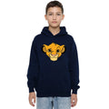 Navy - Lifestyle - The Lion King Childrens-Kids Simba Hoodie