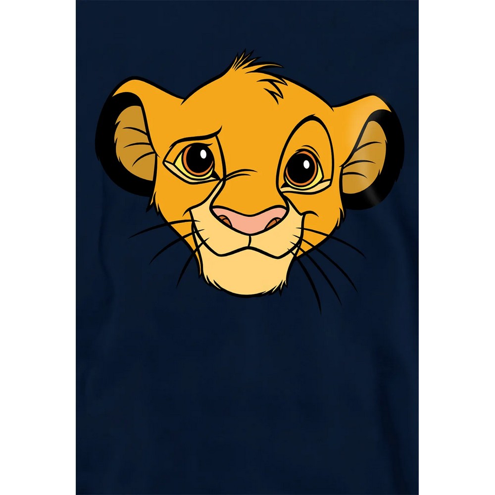 Navy - Side - The Lion King Childrens-Kids Simba Hoodie