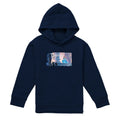 Navy - Front - Cinderella Childrens-Kids Dance To Your Own Beat Hoodie