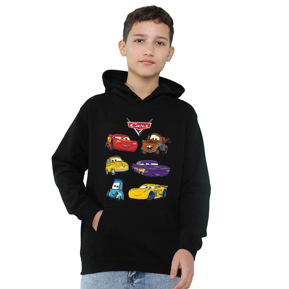 Black - Lifestyle - Cars Childrens-Kids Characters Hoodie
