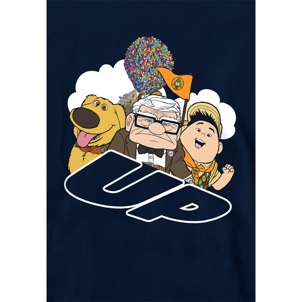 Navy - Side - Up Childrens-Kids Balloons Hoodie