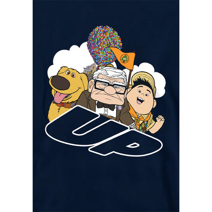 Navy - Side - Up Childrens-Kids Balloons Hoodie