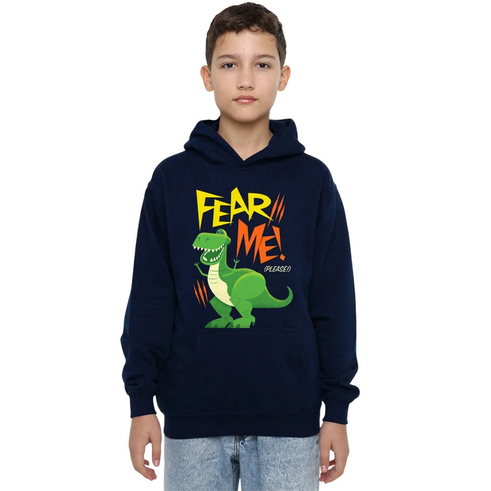 Navy - Lifestyle - Toy Story Childrens-Kids Fear Me Rex Hoodie