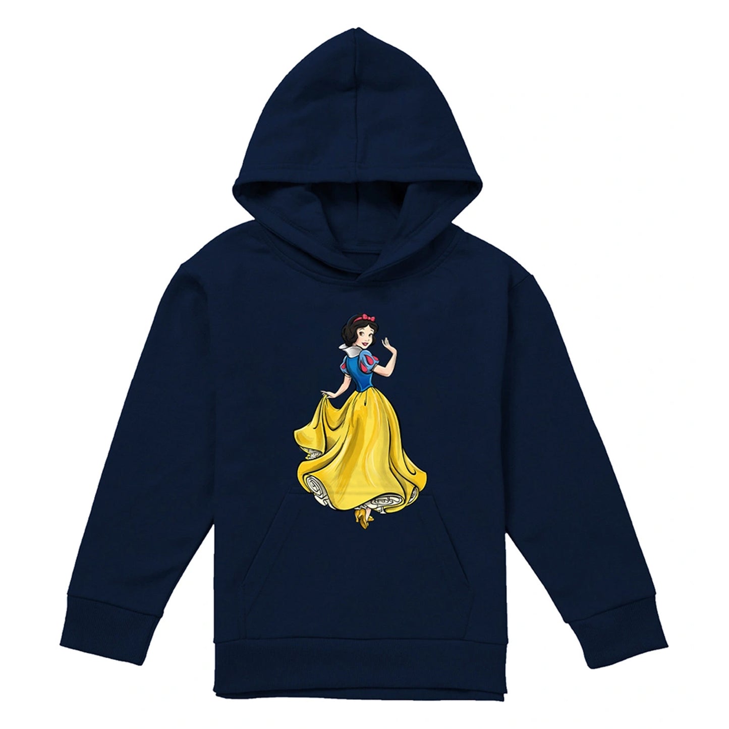Navy - Front - Snow White Childrens-Kids Fairest Princess Of Them All Hoodie