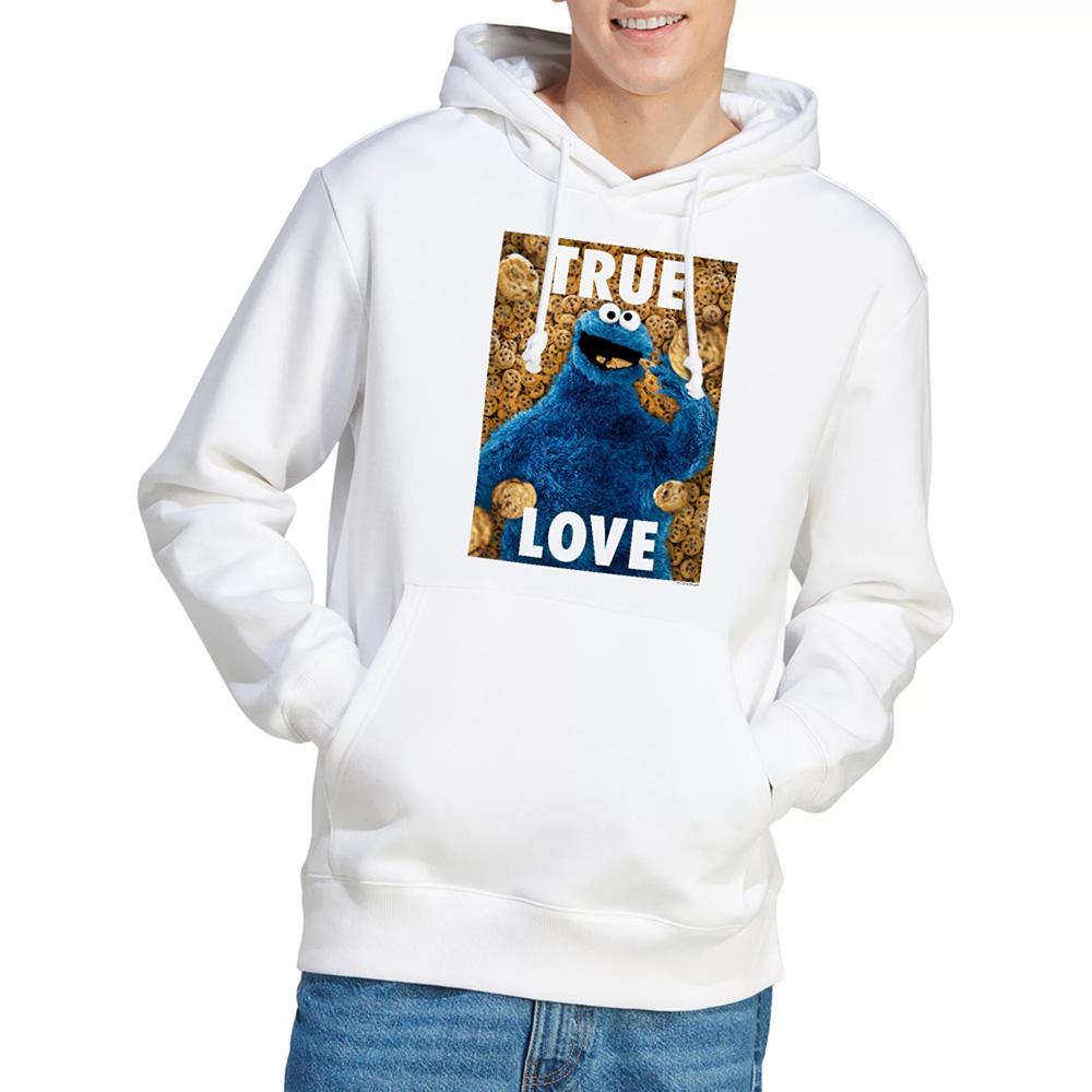 White - Lifestyle - Sesame Street Unisex Adult Beautiful Cookies Hoodie