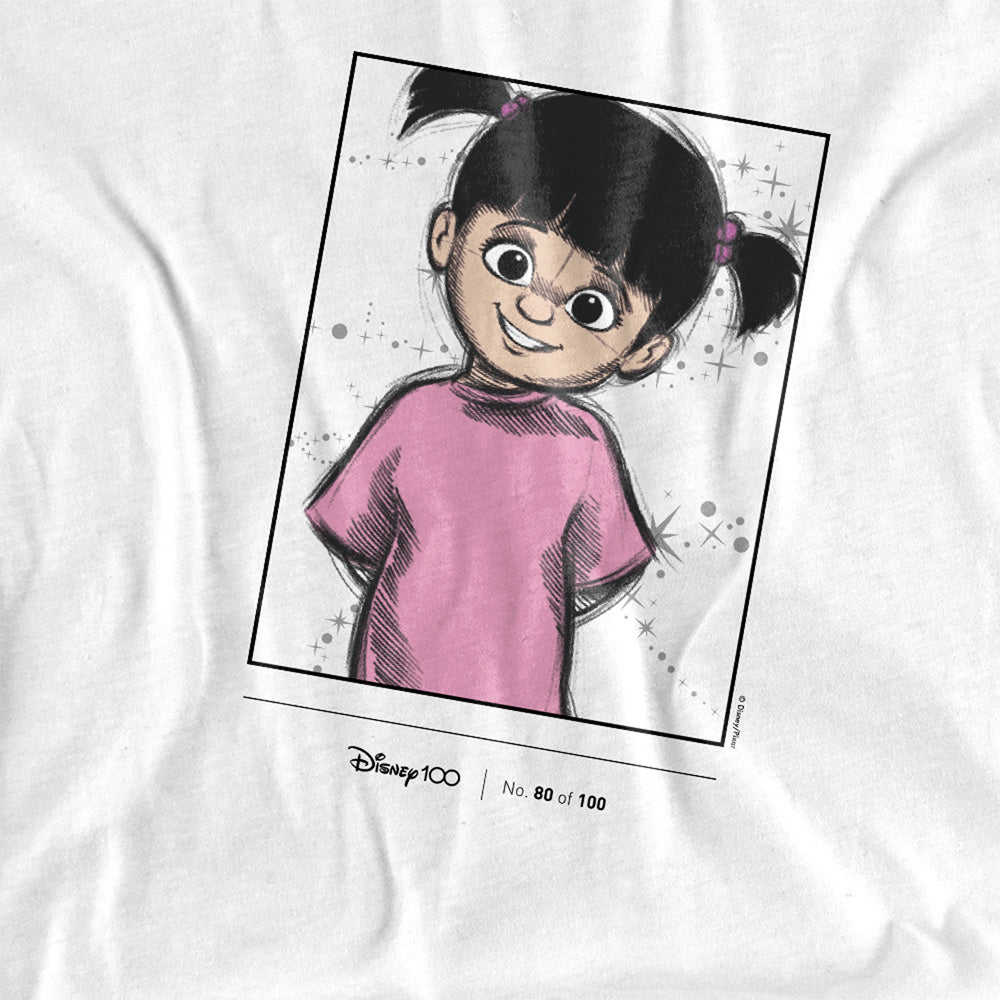 boo monsters inc pink shirt Monsters Inc Childrens/Kids 100th Anniversary Boo T-Shirt – Universal  Textiles