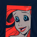 Navy - Side - Disney Princess Childrens-Kids Mermaid Era Hoodie
