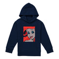 Navy - Front - Disney Princess Childrens-Kids Mermaid Era Hoodie