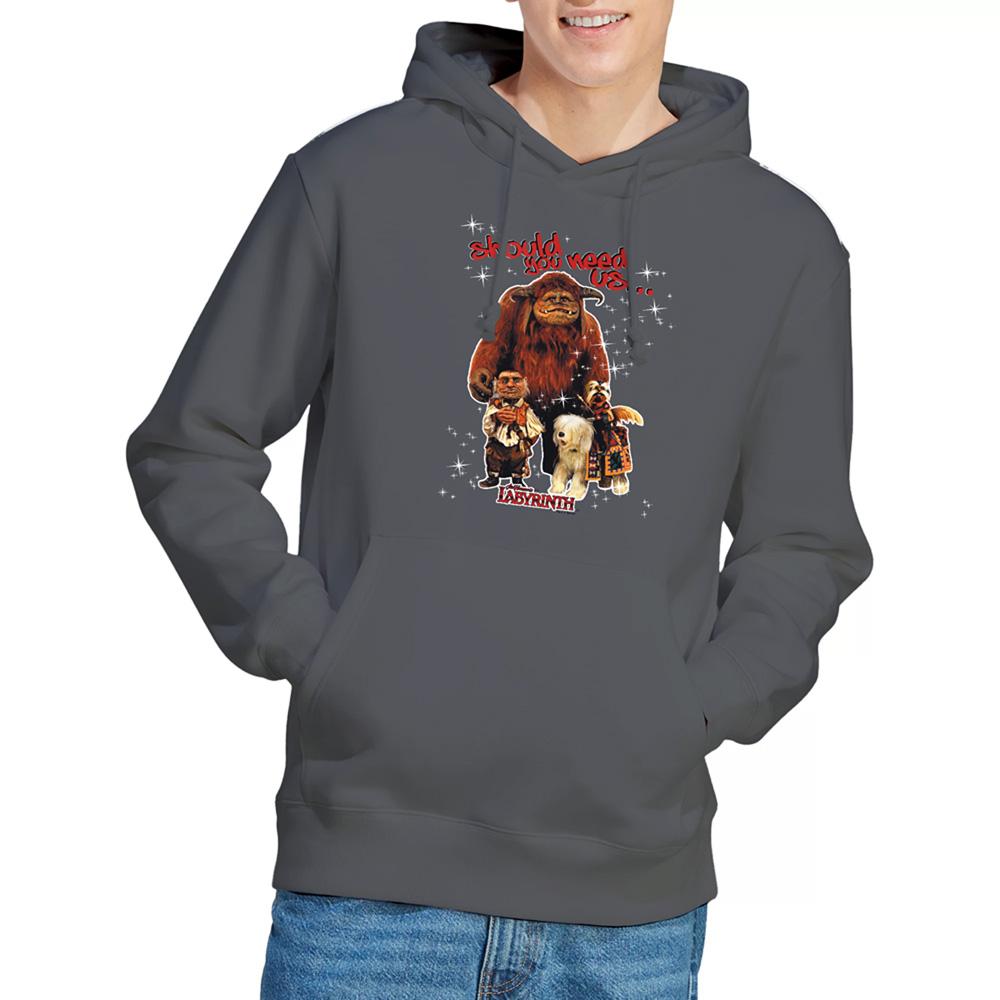 Charcoal - Lifestyle - Labyrinth Unisex Adult Should You Need Us Hoodie