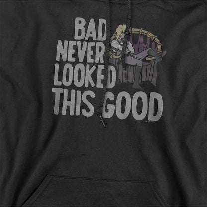 Black - Side - Labyrinth Unisex Adult Bad Never Looked This Good Hoodie