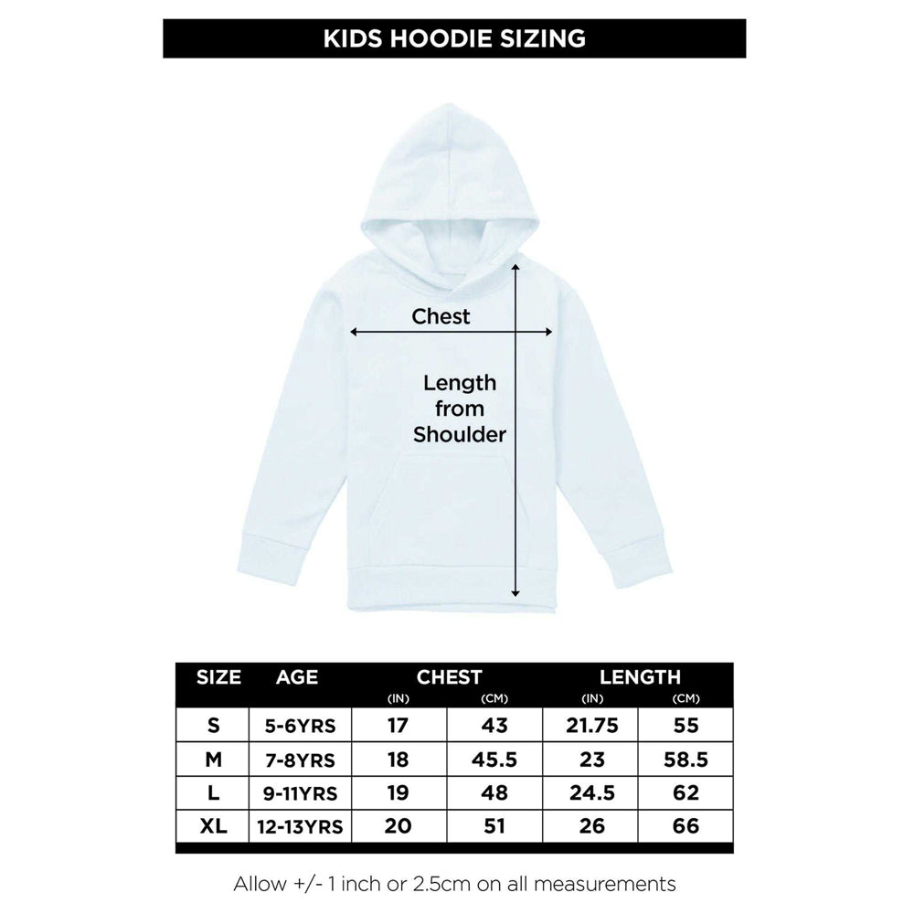 Navy - Side - Inside Out 2 Childrens-Kids Emotional Day Hoodie