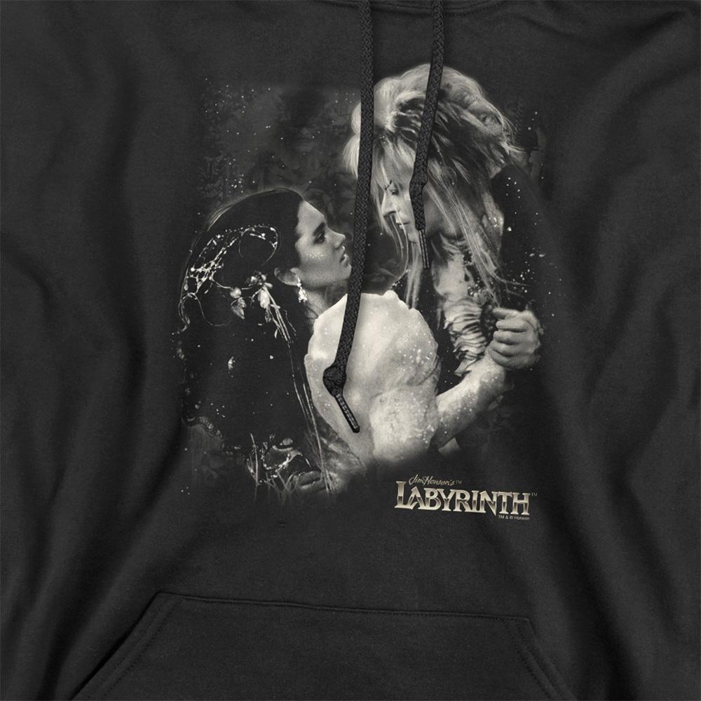 Black - Side - Labyrinth Unisex Adult Dream Dance Hoodie
