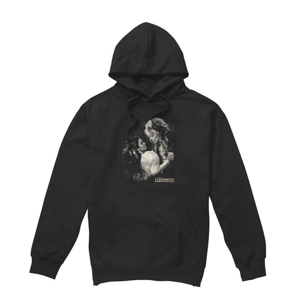 Black - Front - Labyrinth Unisex Adult Dream Dance Hoodie