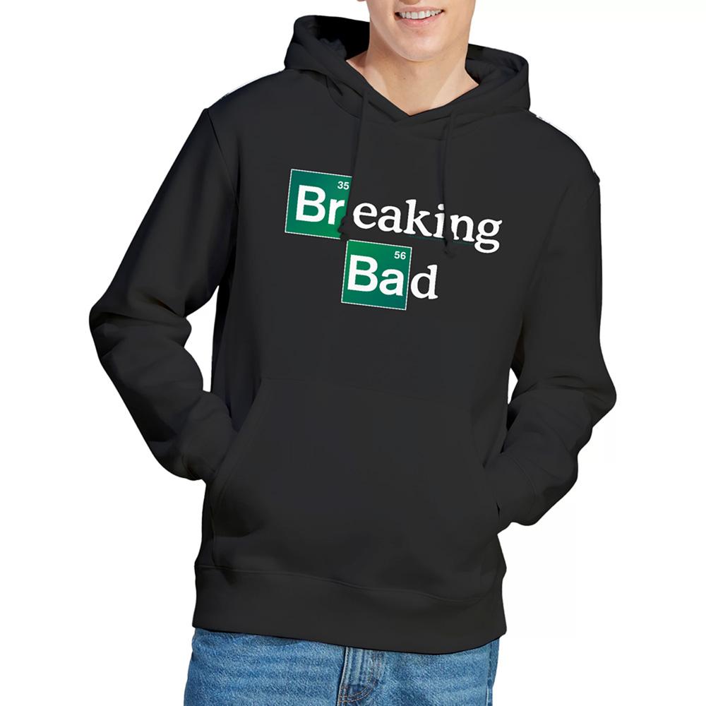 Black - Lifestyle - Breaking Bad Unisex Adult Logo Hoodie