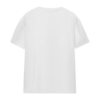 White - Back - Squid Game Womens-Ladies Season 3 Red Light Green Light T-Shirt