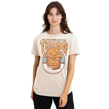 Natural - Lifestyle - Fantastic Four Womens-Ladies Ever Lovin´ Blue Eyed Thing T-Shirt