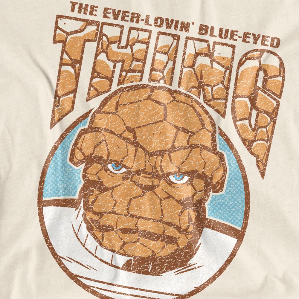 Natural - Side - Fantastic Four Womens-Ladies Ever Lovin´ Blue Eyed Thing T-Shirt