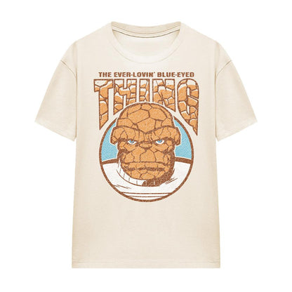 Natural - Front - Fantastic Four Womens-Ladies Ever Lovin´ Blue Eyed Thing T-Shirt