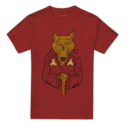 Cardinal - Front - Teenage Mutant Ninja Turtles Unisex Adult Splinter Costume T-Shirt
