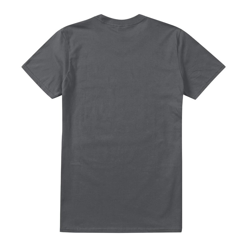 Charcoal - Back - Chevrolet Unisex Adult Bowtie Burnout T-Shirt