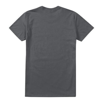 Charcoal - Back - Chevrolet Unisex Adult Bowtie Burnout T-Shirt