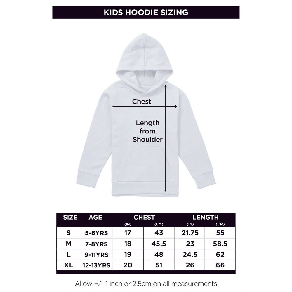 Navy - Lifestyle - Stranger Things Childrens-Kids Cartoon Character Pullover Hoodie