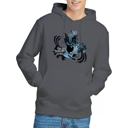 Charcoal - Lifestyle - The Twilight Zone Unisex Adult Last Man On Earth Hoodie