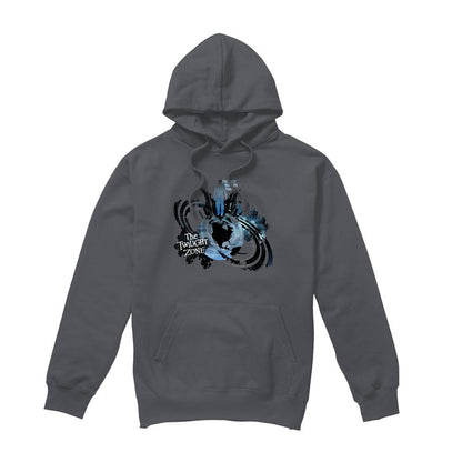 Charcoal - Front - The Twilight Zone Unisex Adult Last Man On Earth Hoodie