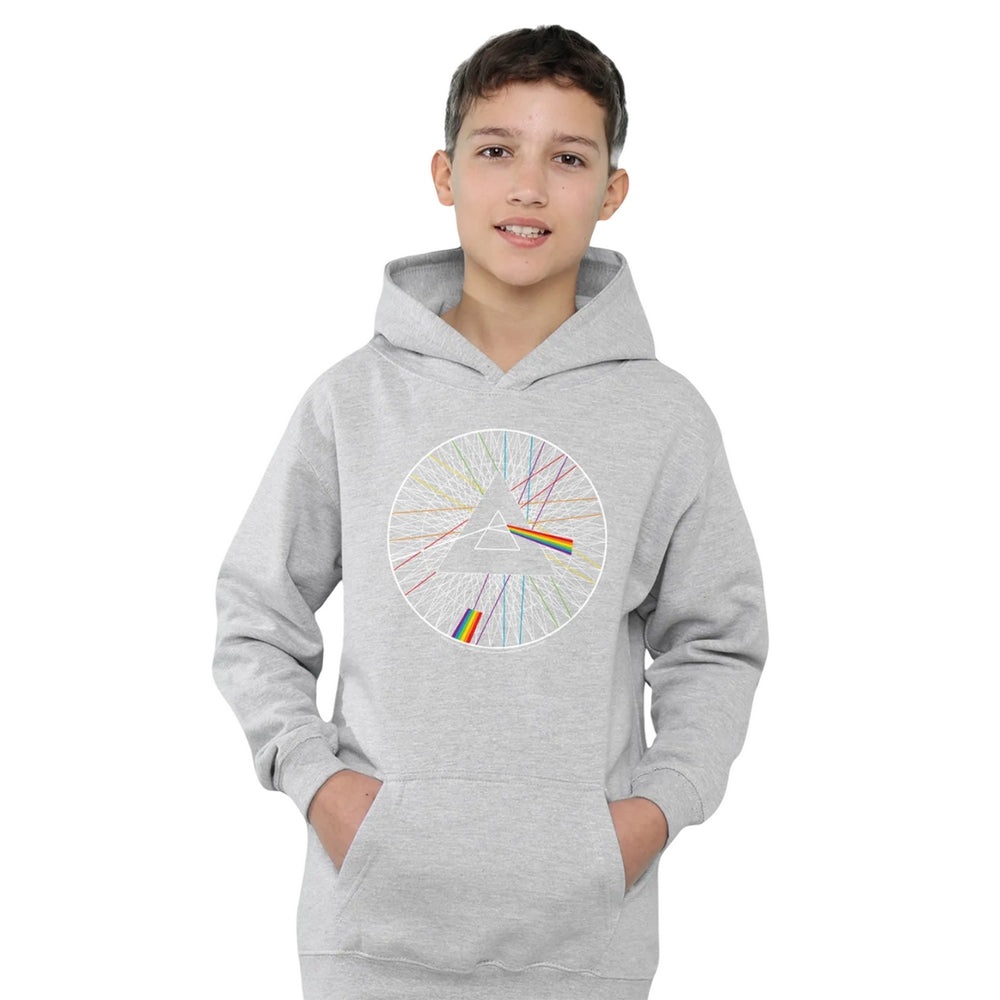 Athletic Heather - Lifestyle - Pink Floyd Childrens-Kids Spokes Heather Hoodie