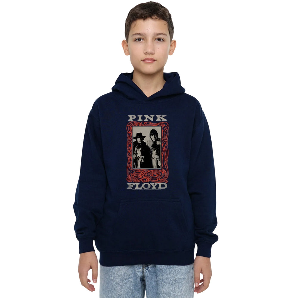 Navy - Lifestyle - Pink Floyd Childrens-Kids Point Me At The Sky Frame Hoodie