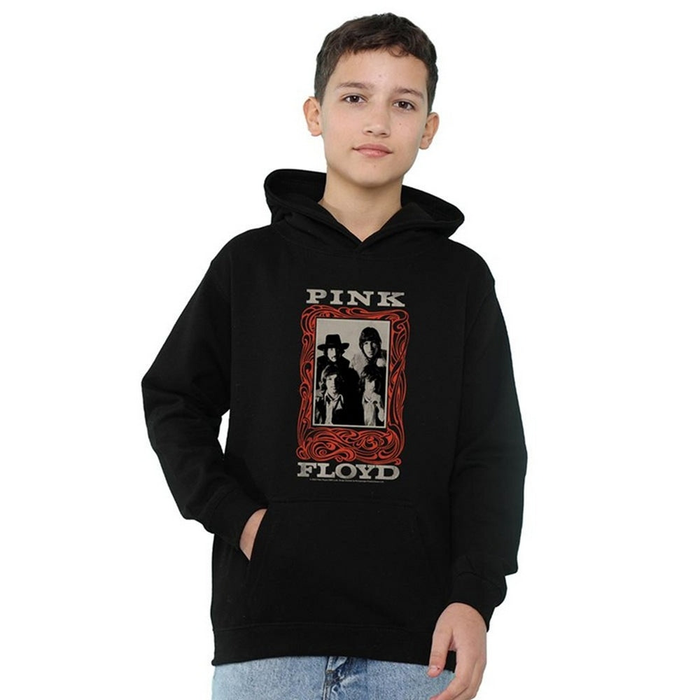 Black - Lifestyle - Pink Floyd Childrens-Kids Point Me At The Sky Frame Hoodie